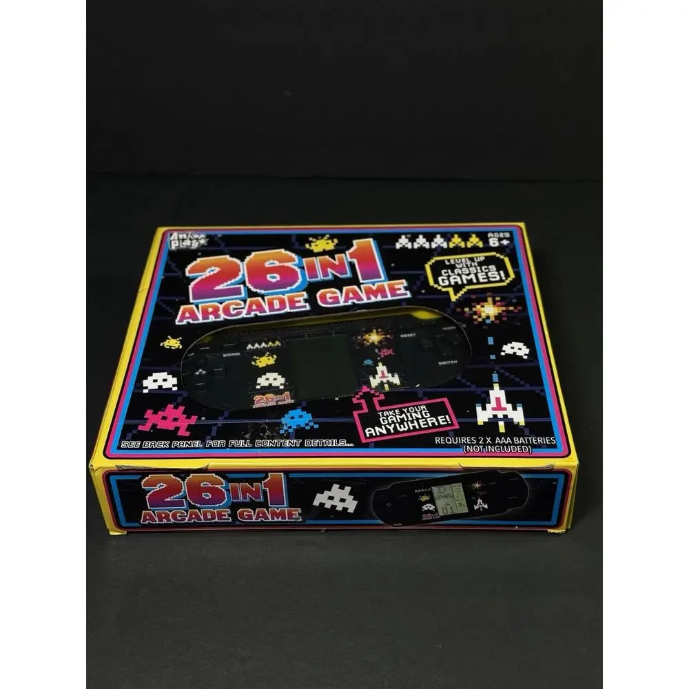 Anker play 26 in 1 Arcade games includes Tank Wars, handheld game Console